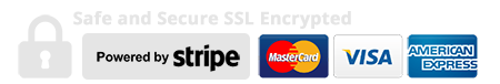 Secure Visa Mastercard American Express payments powered by Stripe